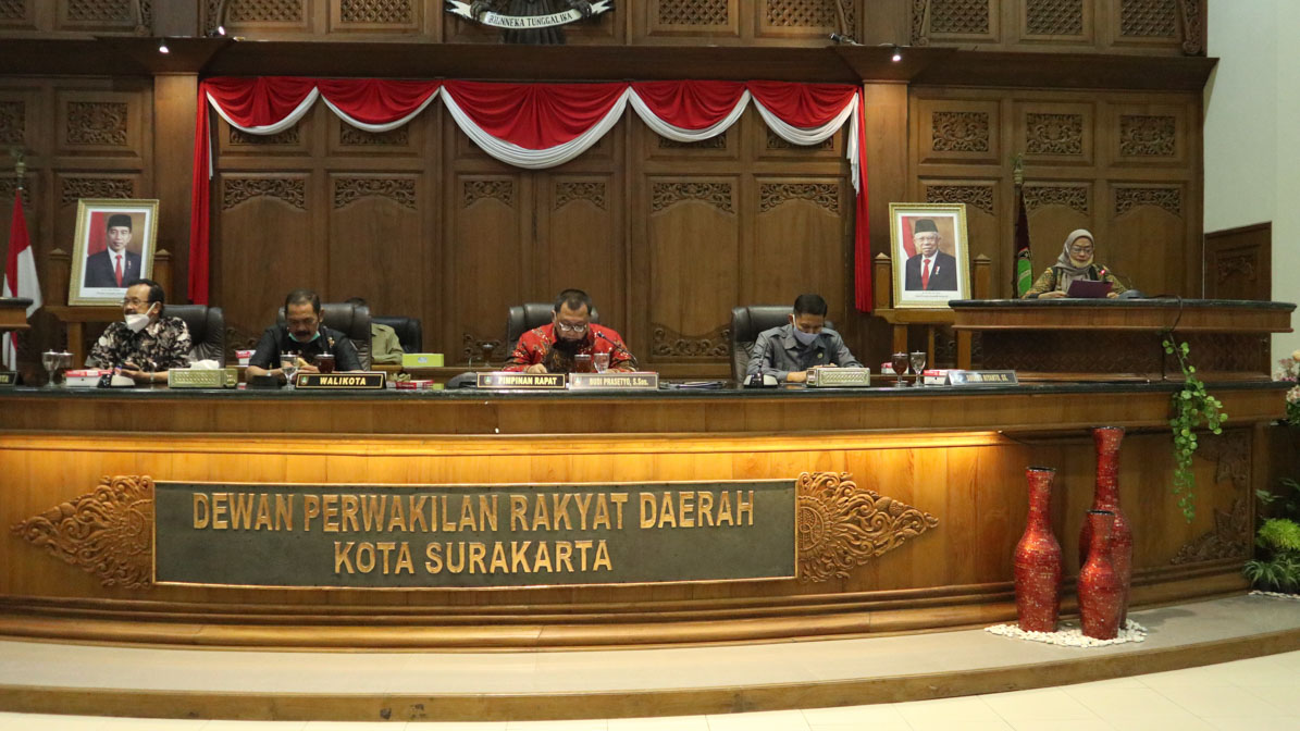 DPRD Kota Surakarta Target  Tetapkan Tiga Raperda 22 Desember