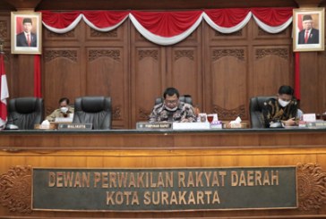 DPRD Surakarta Tetapkan Perubahan Propemperda TA 2021 dan 2022