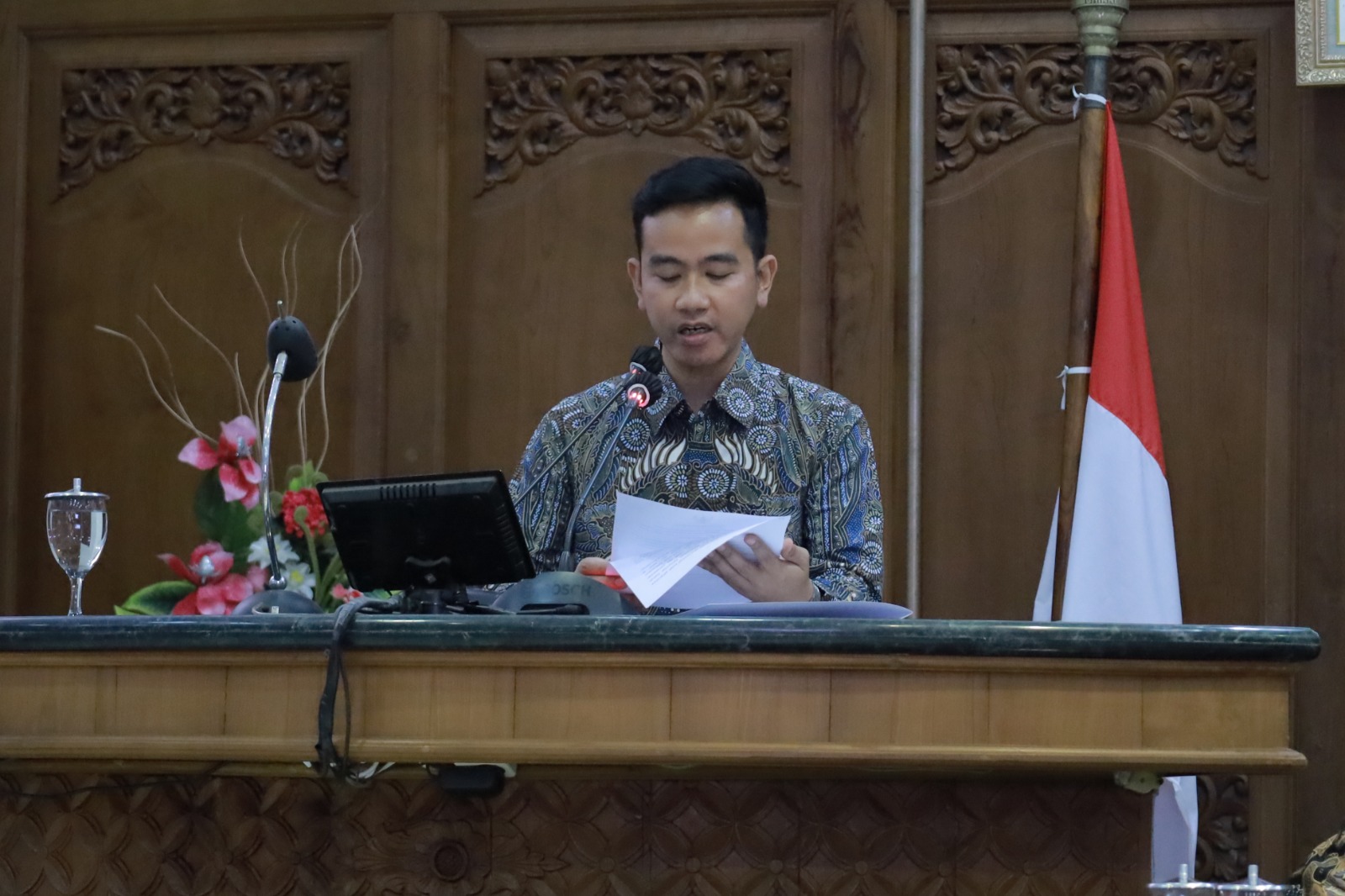 Terkait Raperda Inisiatif DPRD, Ini yang Ditanyakan Gibran